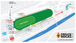 Mappa esterna visarno arena